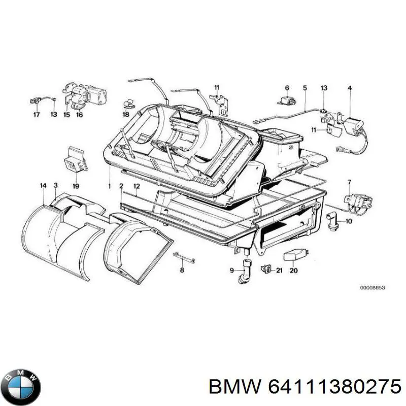 64111380275 BMW 