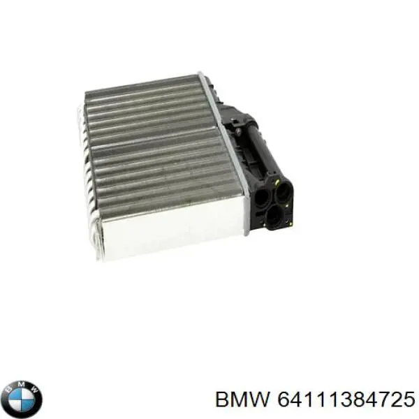64111384725 BMW Радіатор опалювача салону