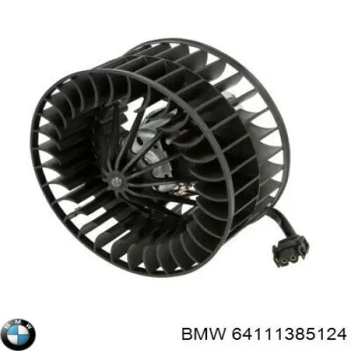 Двигун вентилятора пічки (обігрівача салону) BMW 64111385124 ціна, від 68.42 USD