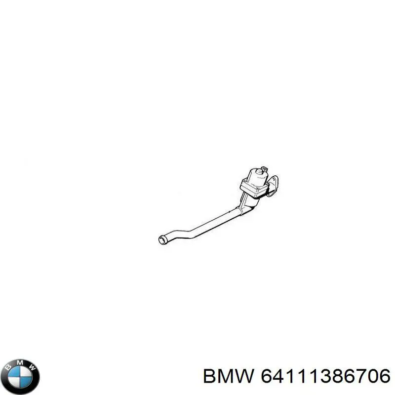Купити 64111386706 BMW Кран пічки