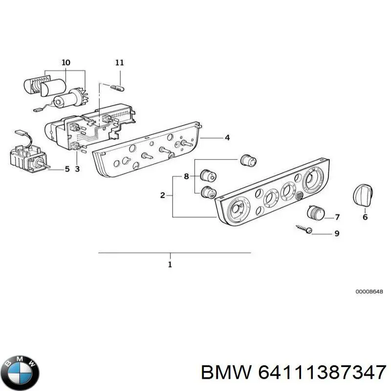 64111387347 BMW 