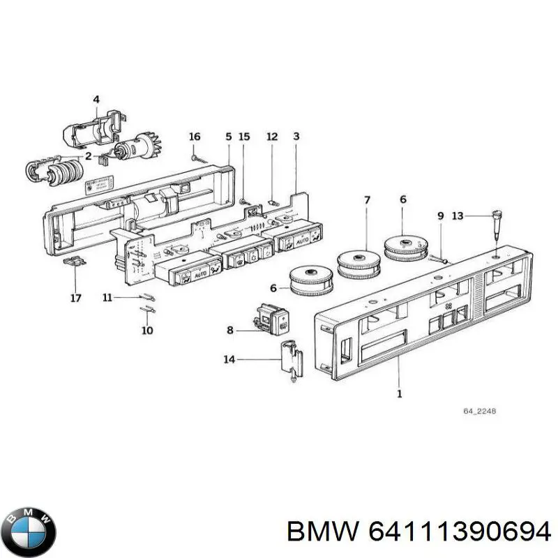 64111390694 BMW 