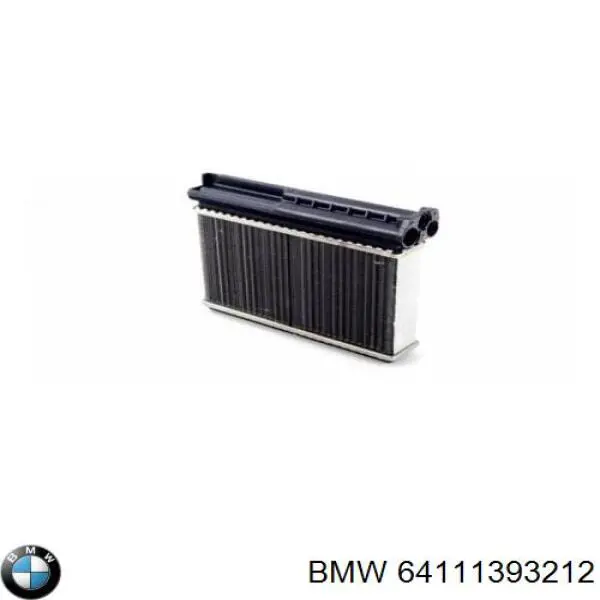 Радіатор обігрівача BMW 64111393212