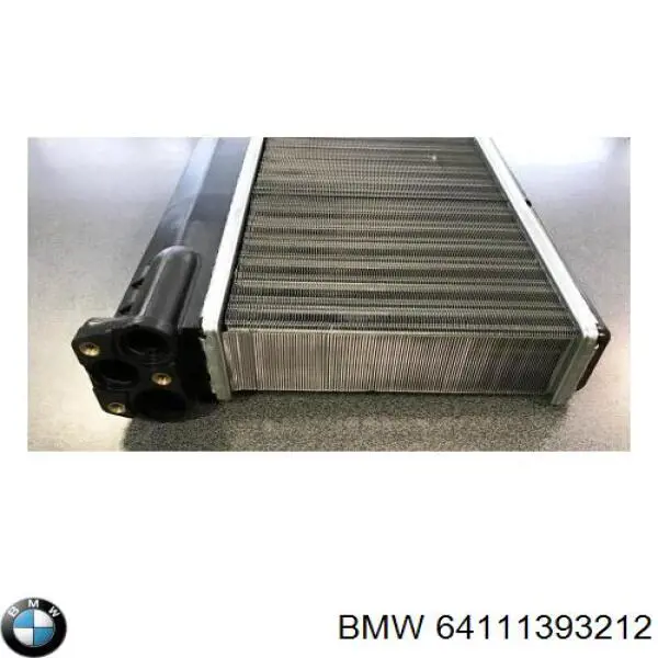 Радіатор пічки (обігрівача) BMW 64111393212 ціна, від 26.08 USD