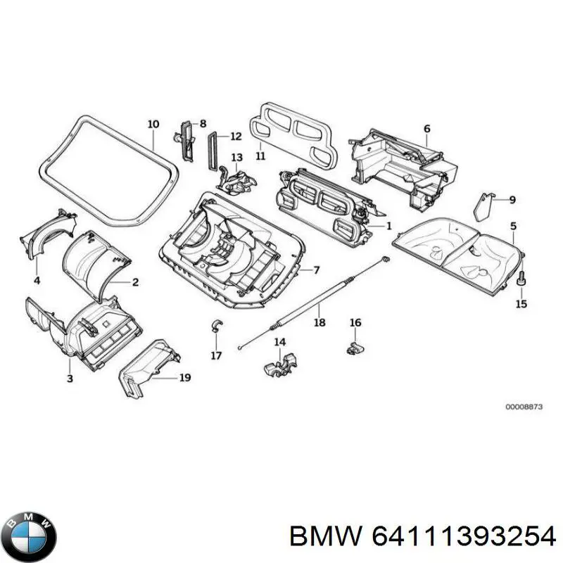 64111393254 BMW 