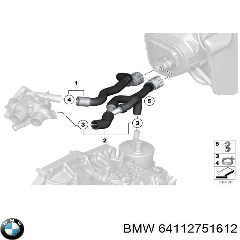  BMW 64217609823 ціна, від 30.87 USD