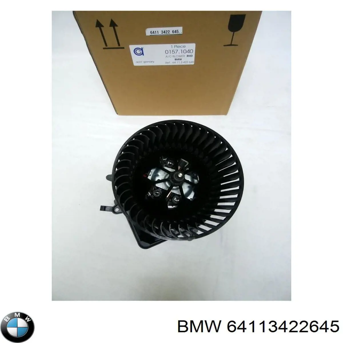 Купити 64113422645 BMW Електродвигуни (електродвигун обігрівача) або розетка причепа штепсельная