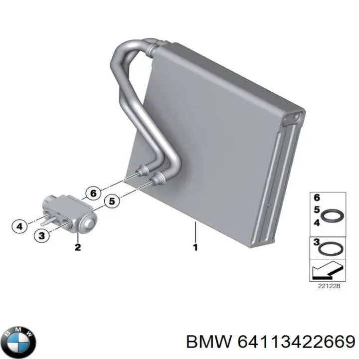 Випаровувач кондиціонера Bapmic BF0734230025 ціна, від 99.48 USD