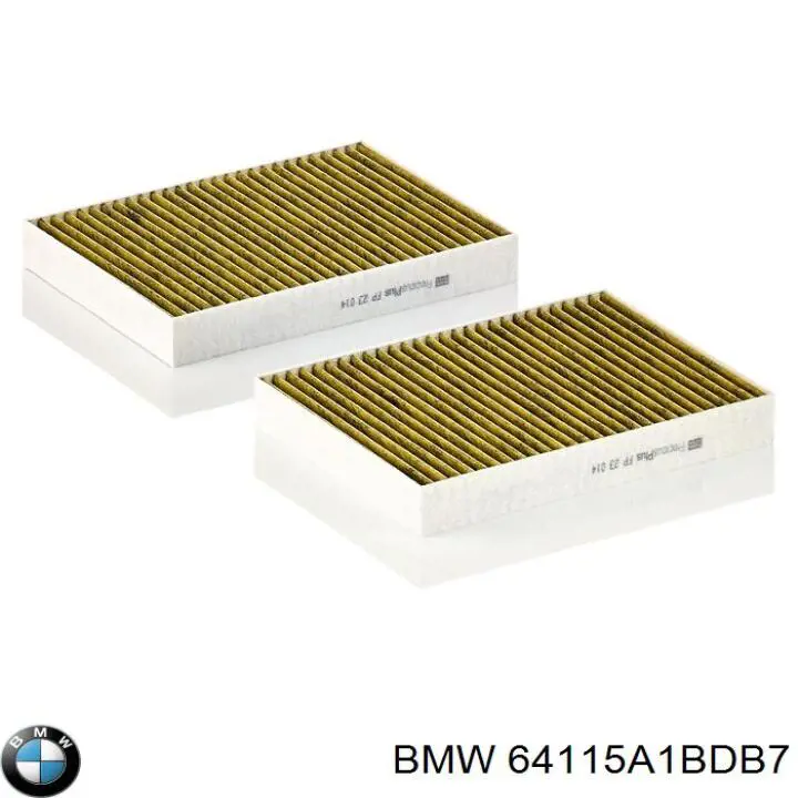Фільтр салону 64115A1BDB7 BMW