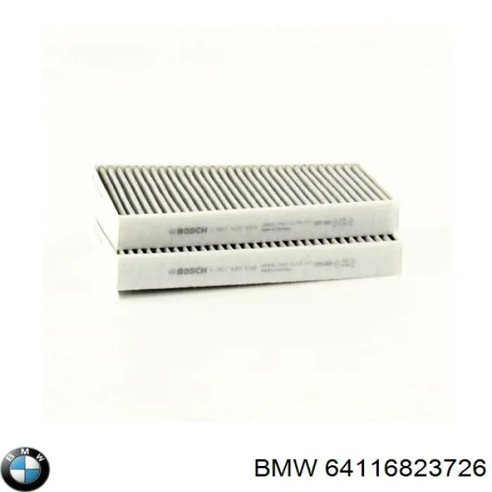 Купити 64116823726 BMW Фільтр салону вугільний
