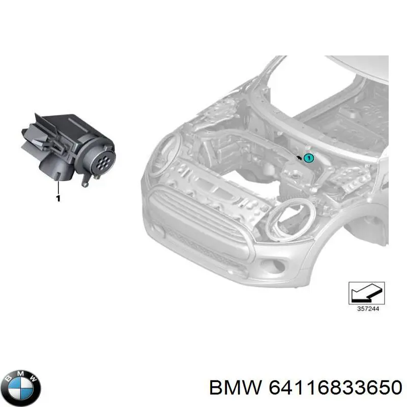  64116833650 BMW