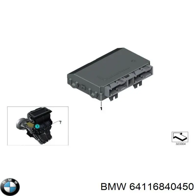 64116997611 BMW 