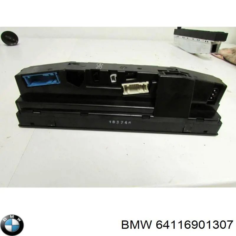 64116901314 BMW реостат/перемикач-регулятор режиму обігрівача салону