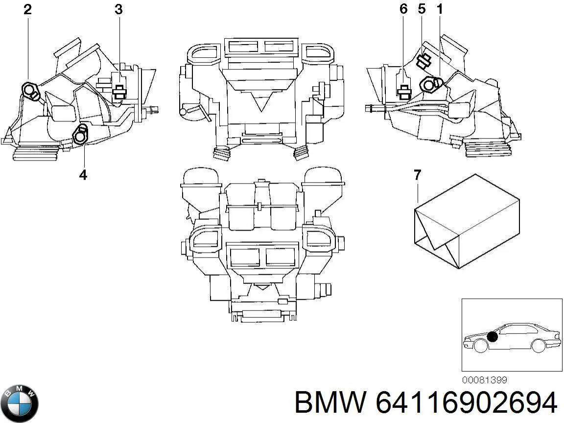 64116902694 BMW 