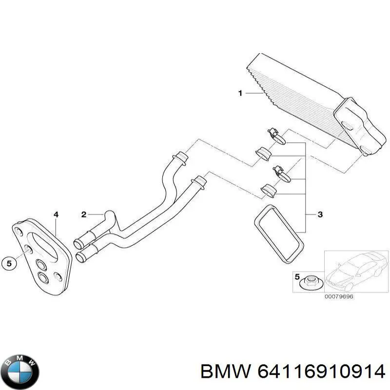 64116910914 BMW 