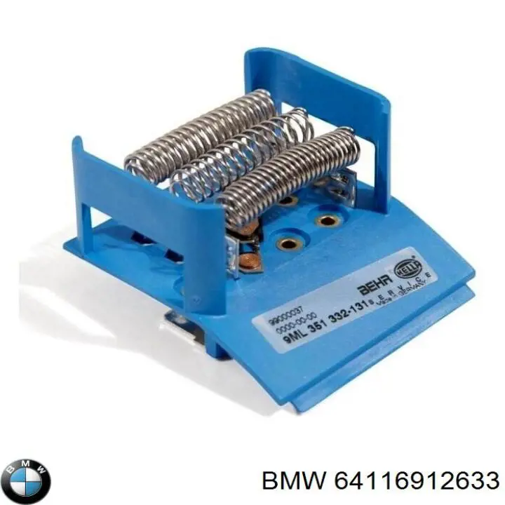 Резистор обігрівача BMW 64116912633 ціна, від 122.28 USD