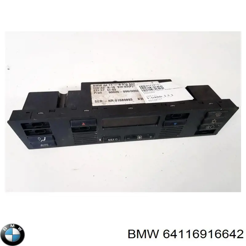 Купити 64116902548 BMW Блок управління пічкою