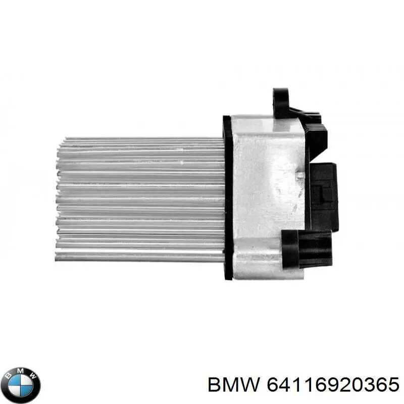 64116920365 BMW резистор (опір пічки, обігрівача салону)