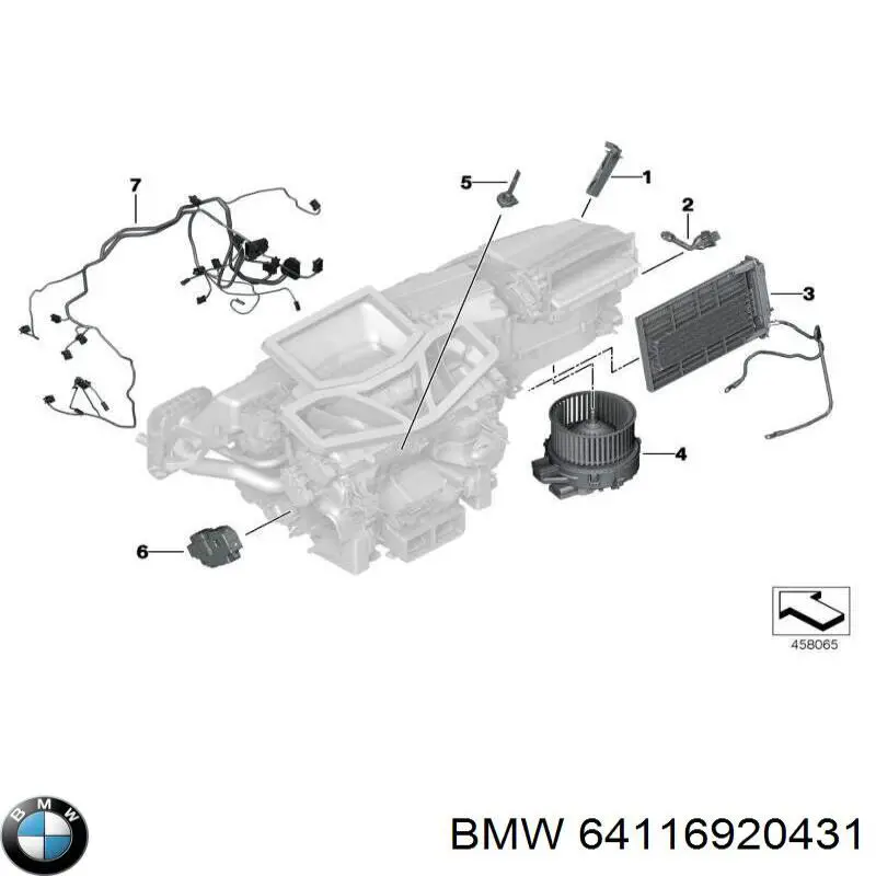  BMW 64116920431 ціна, від 3.04 USD