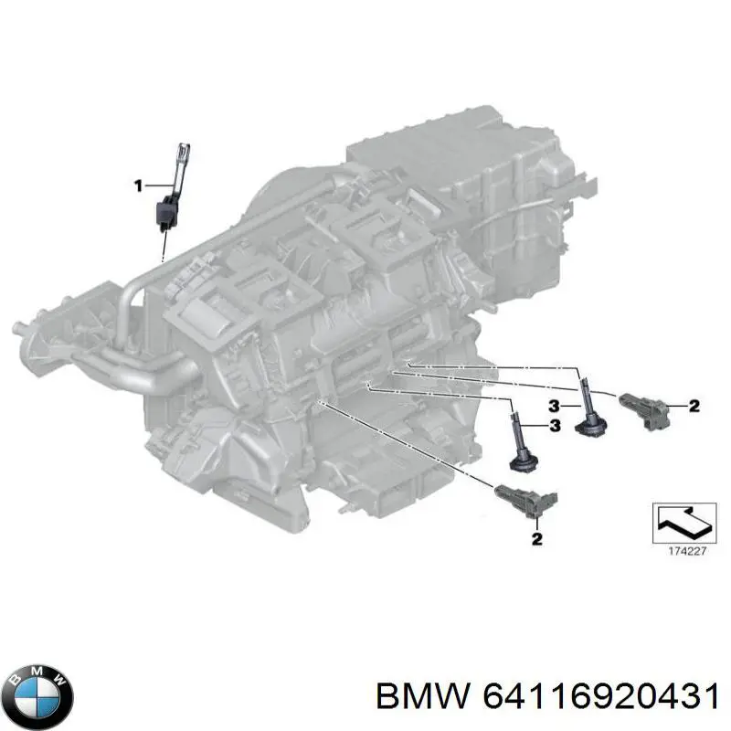 64116920431 BMW 