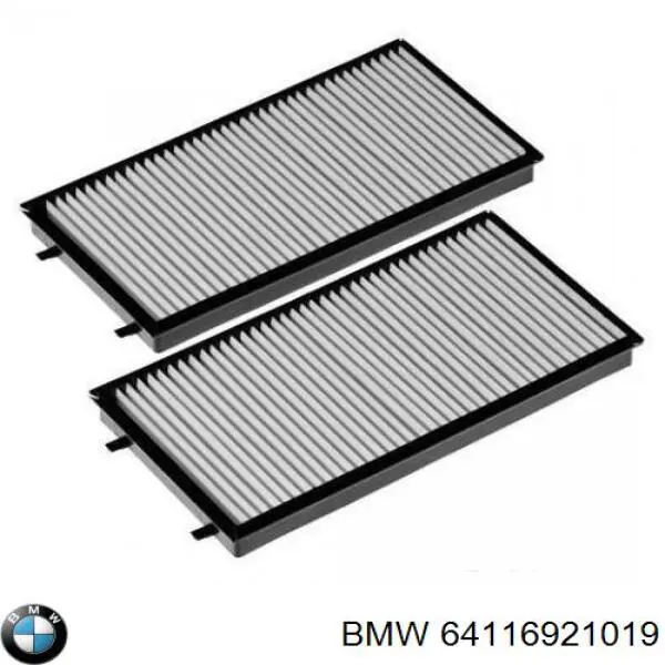 Фільтр салону 64116921019 BMW