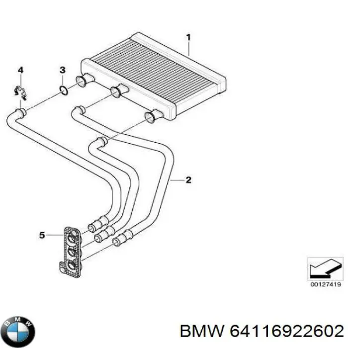  BMW 64116922602 ціна, від 12.67 USD