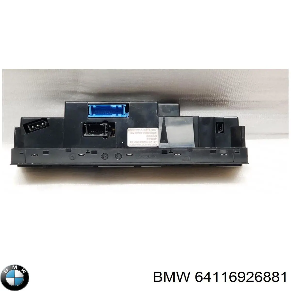 64116915809 BMW Механізм управління кондиціонером