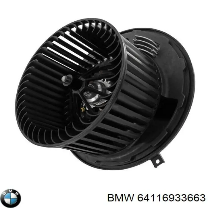 64116933663 BMW Двигун вентилятора пічки (обігрівача салону)