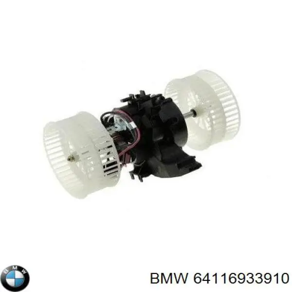 Двигун вентилятора пічки (обігрівача салону) BMW 64116933910 ціна, від 50.91 USD
