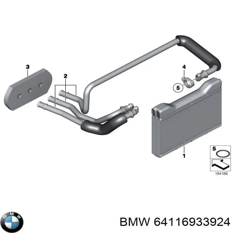 Пістон (кліп) кріплення підкрилки переднього крила BMW 64116933924 ціна, від 3.56 USD