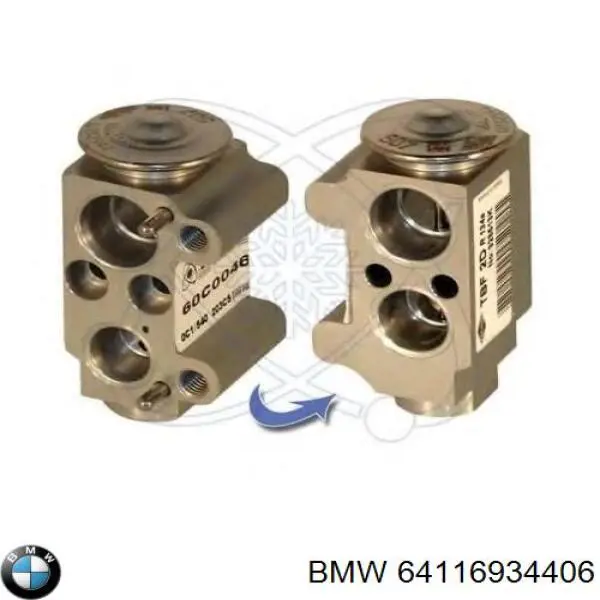 Купити 64116934406 BMW Клапан TRV, кондиціонера