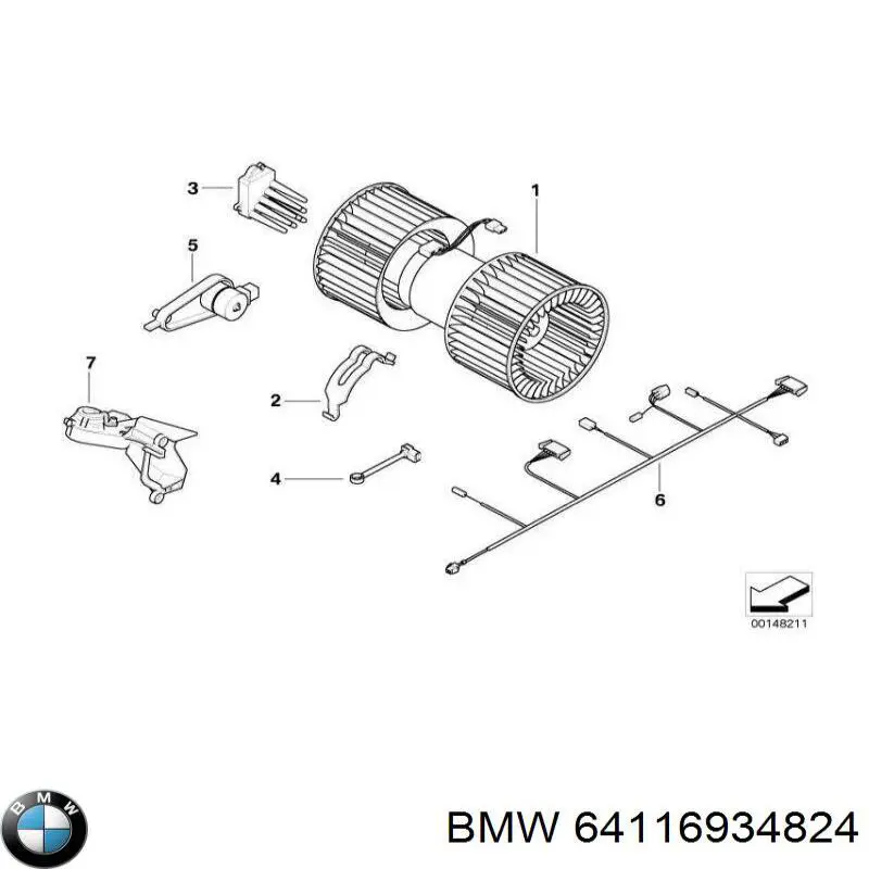  BMW 6912524 ціна, від 12.67 USD