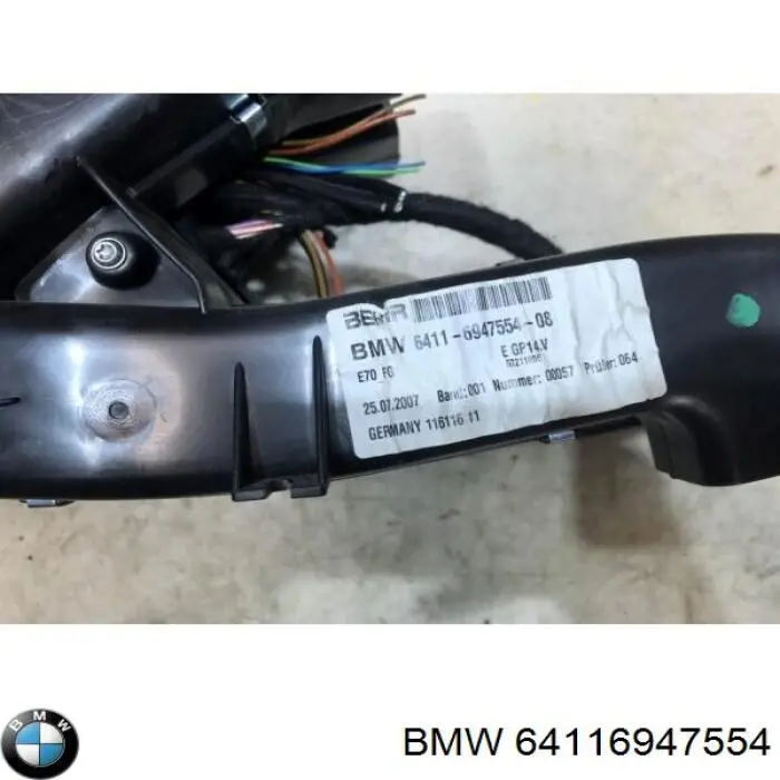  BMW 64116947554 ціна, від 12.14 USD