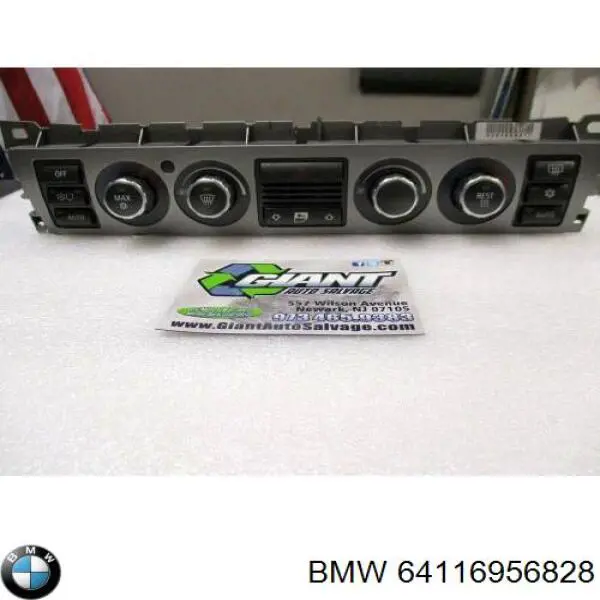 Регулятор вентилятора обігрівача BMW 64119122399 ціна, від 1731.40 USD