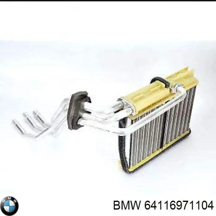 Радіатор пічки (обігрівача) BMW 64116971104 ціна, від 33.41 USD