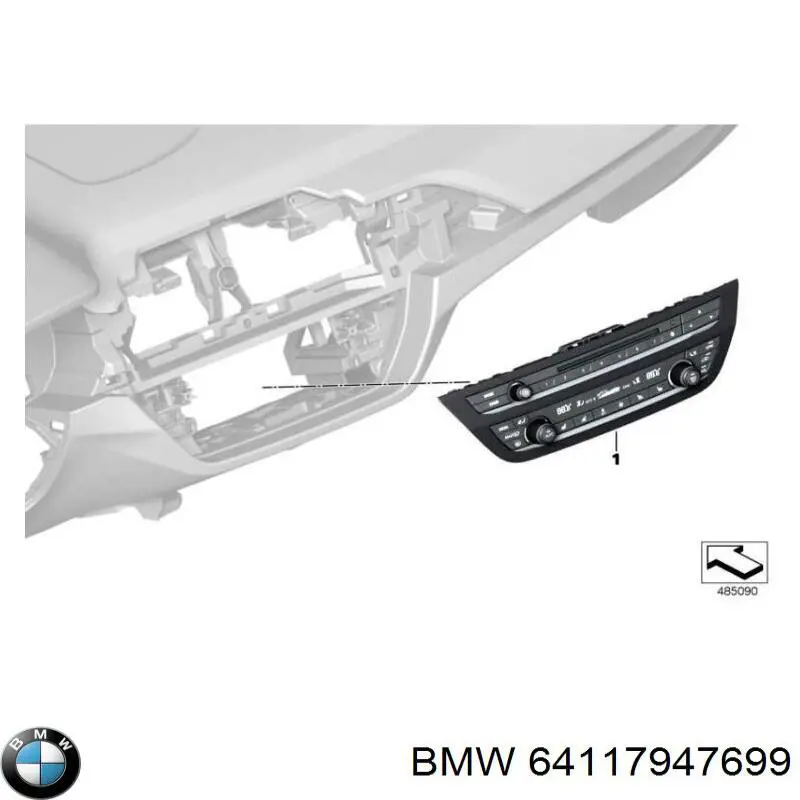 Регулятор вентилятора обігрівача BMW 64115A481B5 ціна, від 87.50 USD