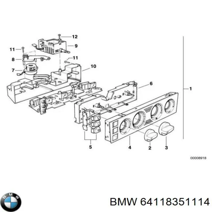 64118351114 BMW 