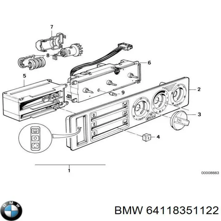 64118351122 BMW 