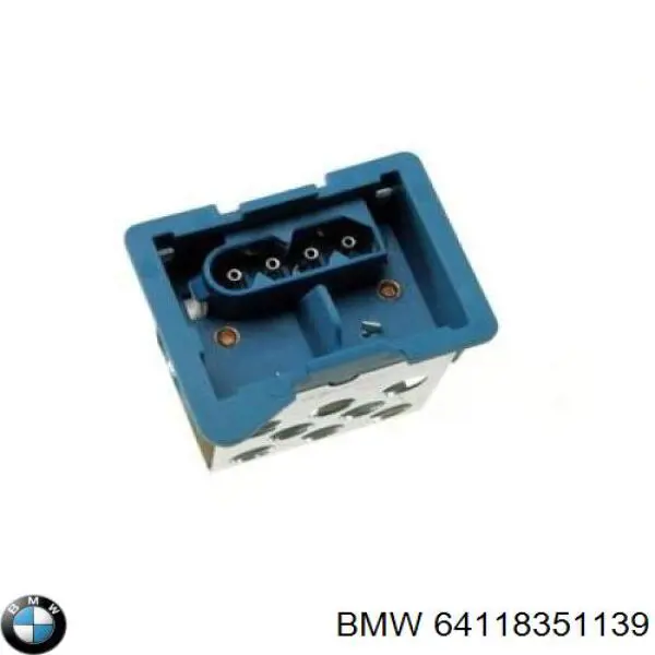 Резистор обігрівача BMW 64118351139 ціна, від 11.06 USD