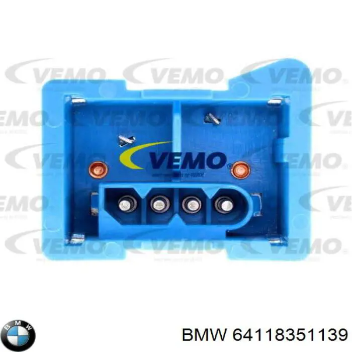 Купити 64118351139 BMW Їжак обігрівача