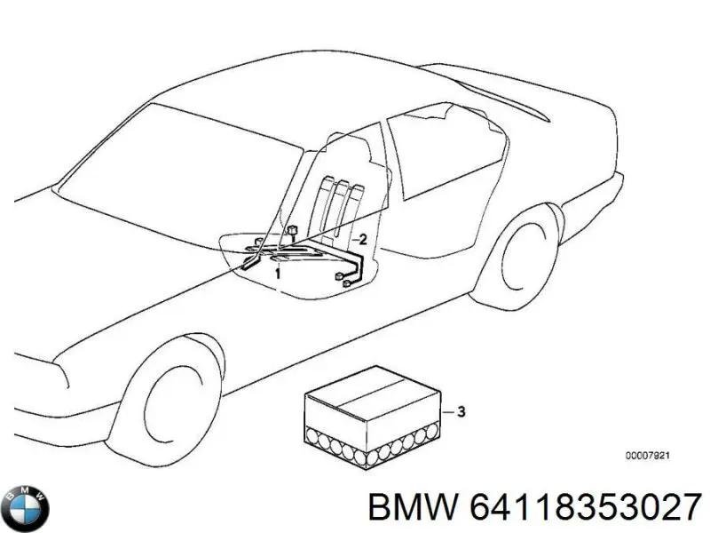  BMW 64118353027 ціна, від 160.78 USD
