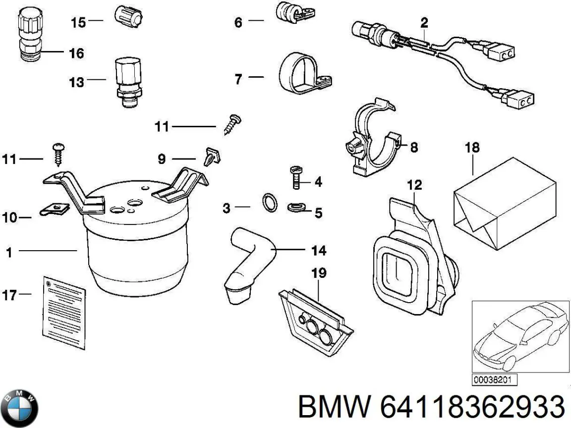 64118362933 BMW 