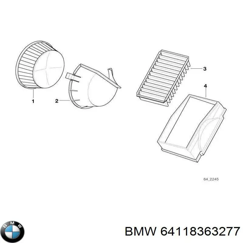 64118363277 BMW 