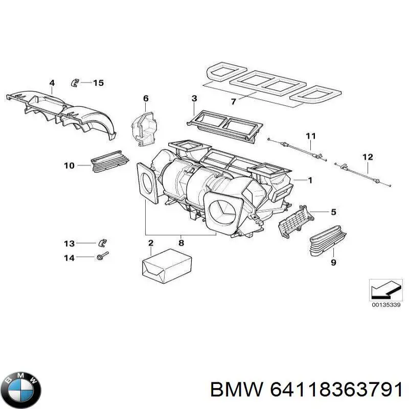 64118363791 BMW 