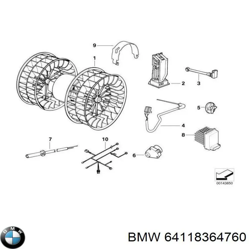 Двигун заслінки печі BMW 64118364760 ціна, від 8.31 USD