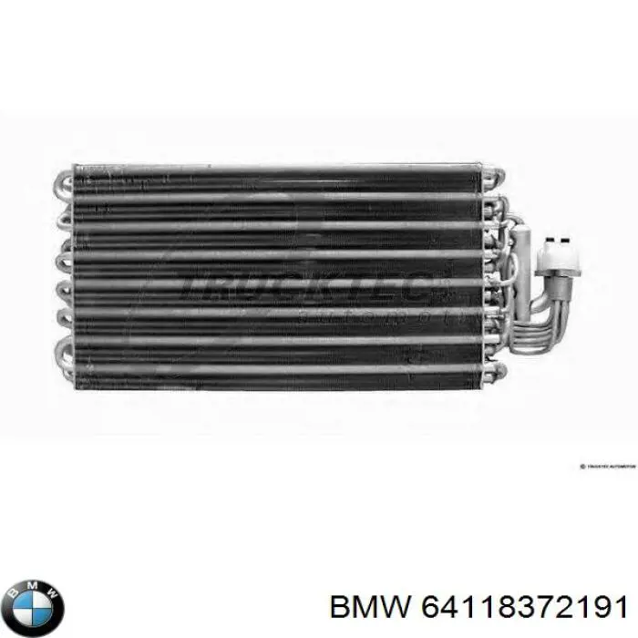 Випаровувач кондиціонера BMW 64118372191 ціна, від 7.25 USD