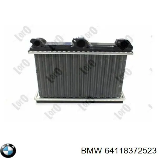 Радіатор пічки (обігрівача) BMW 64118372523 ціна, від 26.64 USD