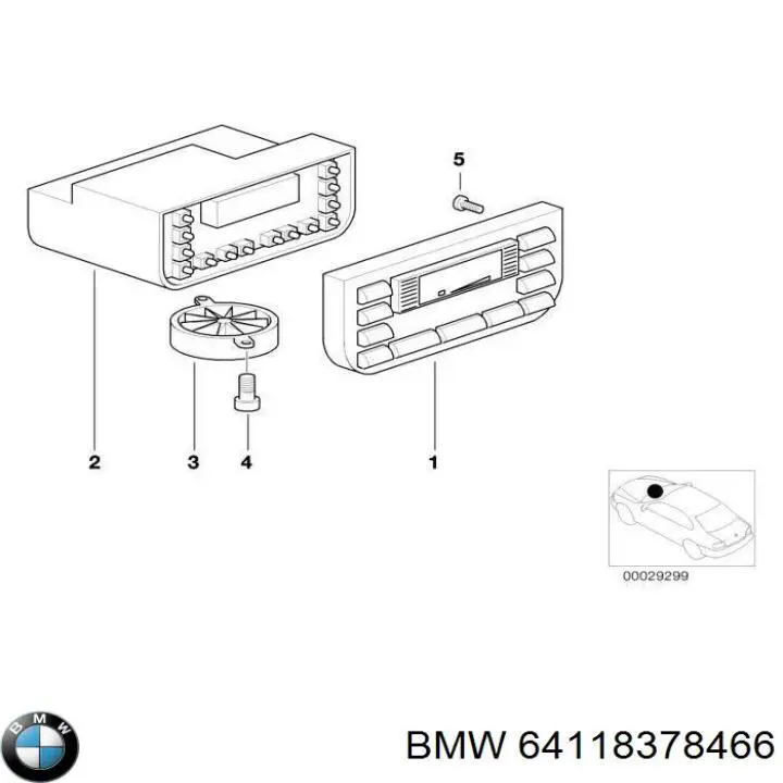  BMW 64118378466 ціна, від 55.39 USD
