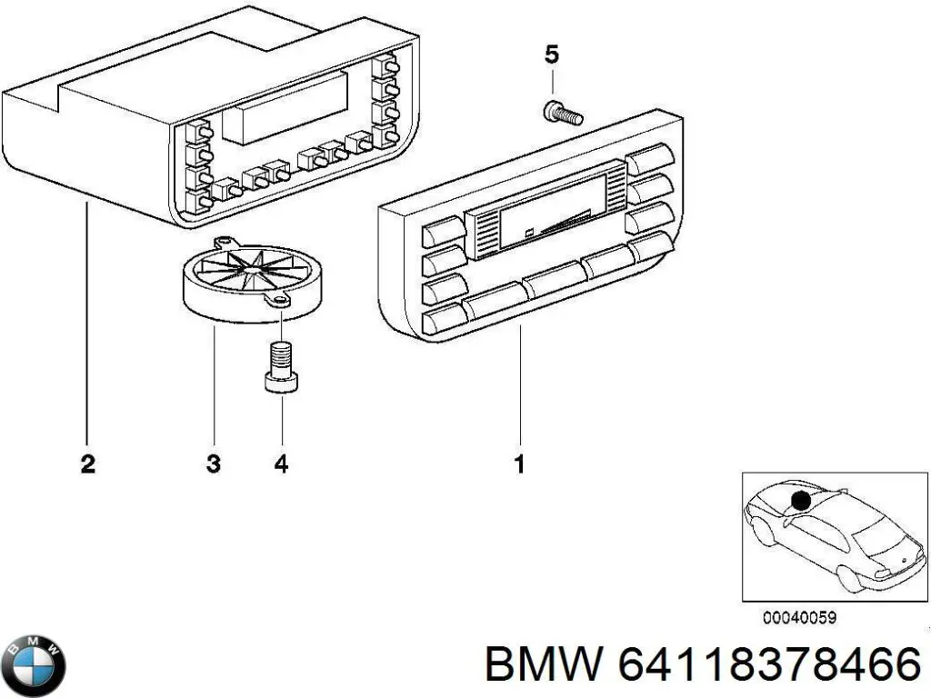 64118378466 BMW 