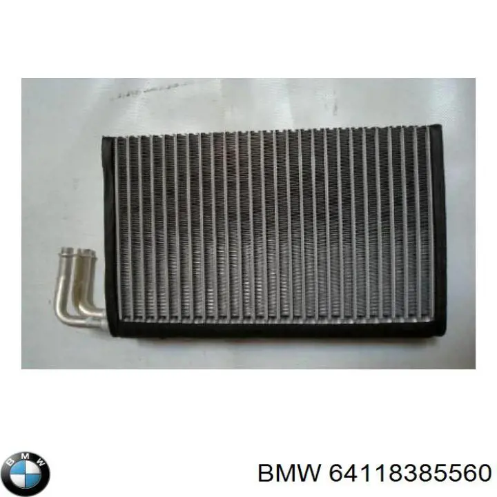 Випаровувач кондиціонера BMW 64118385560 ціна, від 25.33 USD